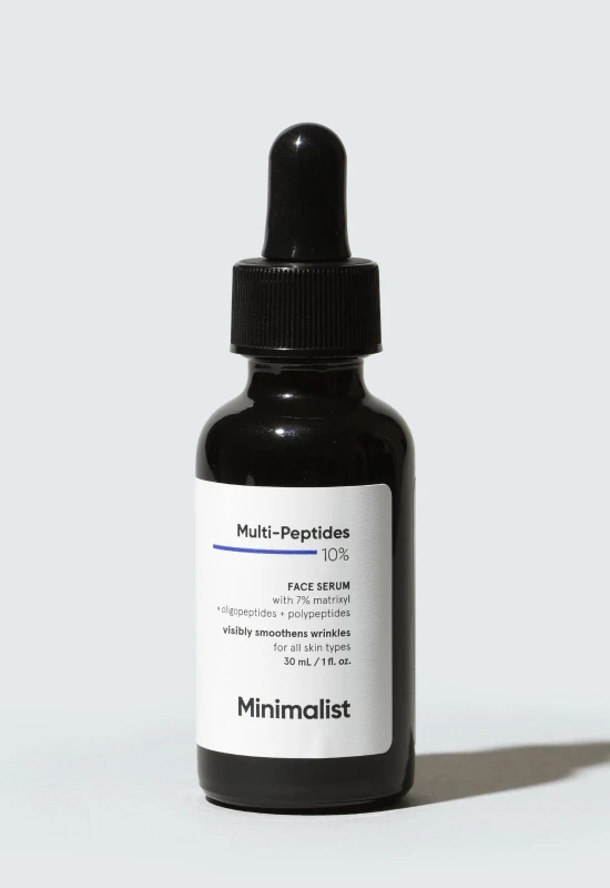 Image of Minimalist Multi-Peptides 10% Face Serum Clear unisex