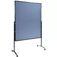 image of Legamaster Freestanding Notice Board PREMIUM PLUS Foldable 150x120cm Blue, Grey