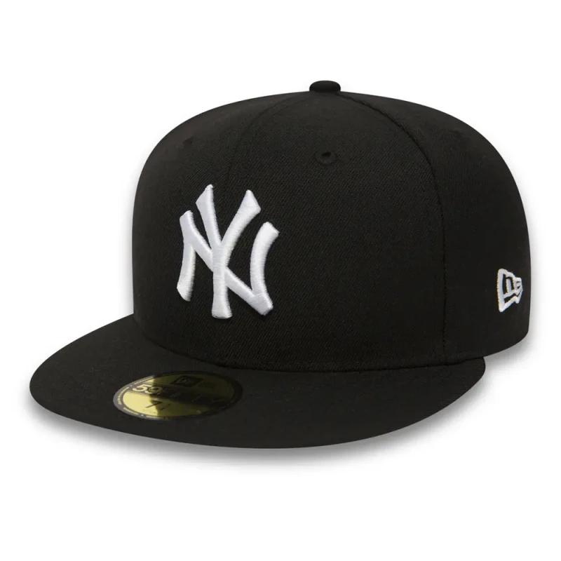 Image of New Era Mlb New York Yankees Cap Black 7 1/4