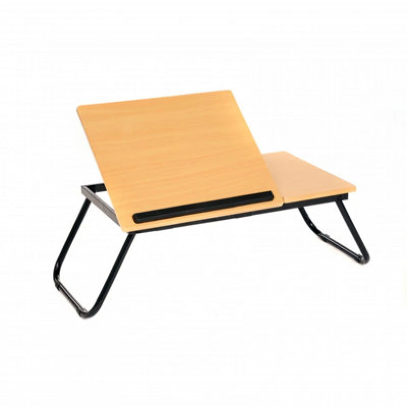 Image of Oypla Portable Folding Laptop Table Light Brown unisex