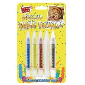 image of Tallon Face Paint Crayons Pack of 60 5116