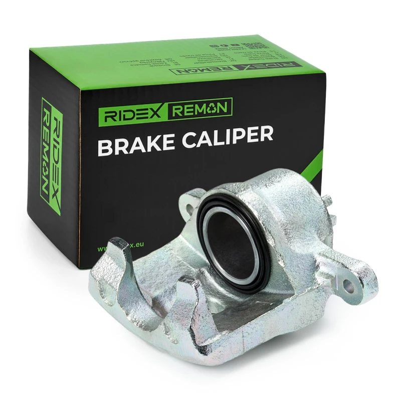 Image of RIDEX REMAN 78B3053R Brake caliper Front Axle Right Grey Cast Iron Brake Caliper (78)