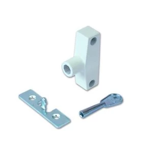 Image of ERA 801 Automatic Locking Wooden Window Lock Standard Key