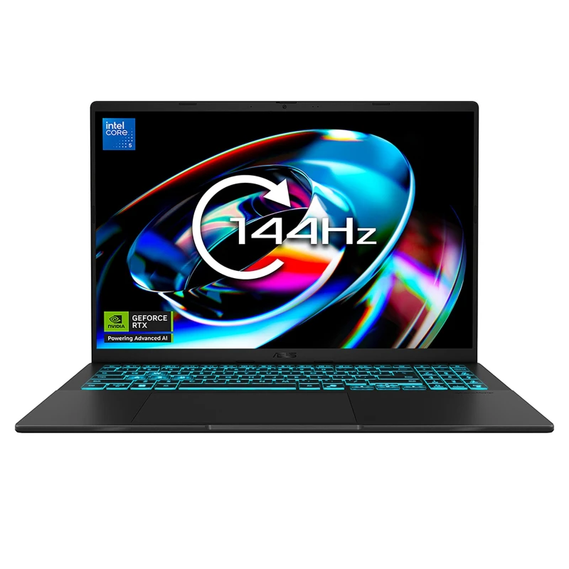 Image of Asus ASUS V16 V3607VU-RP038W laptop Intel Core 5 210H 40.6cm (16") WUXGA 16GB DDR5-SDRAM 512GB SSD NVIDIA GeForce RTX 4050 WiFi 6 (802.11ax) Windo