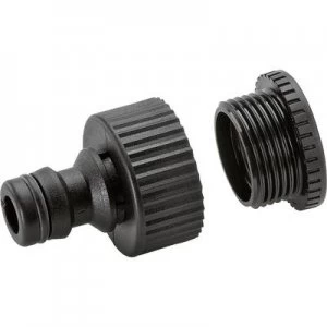 image of Kaercher 2.645-007.0 Plastic Tap connector Hose connector, 25mm (1) IT, 24.2mm (3/4) IT Set