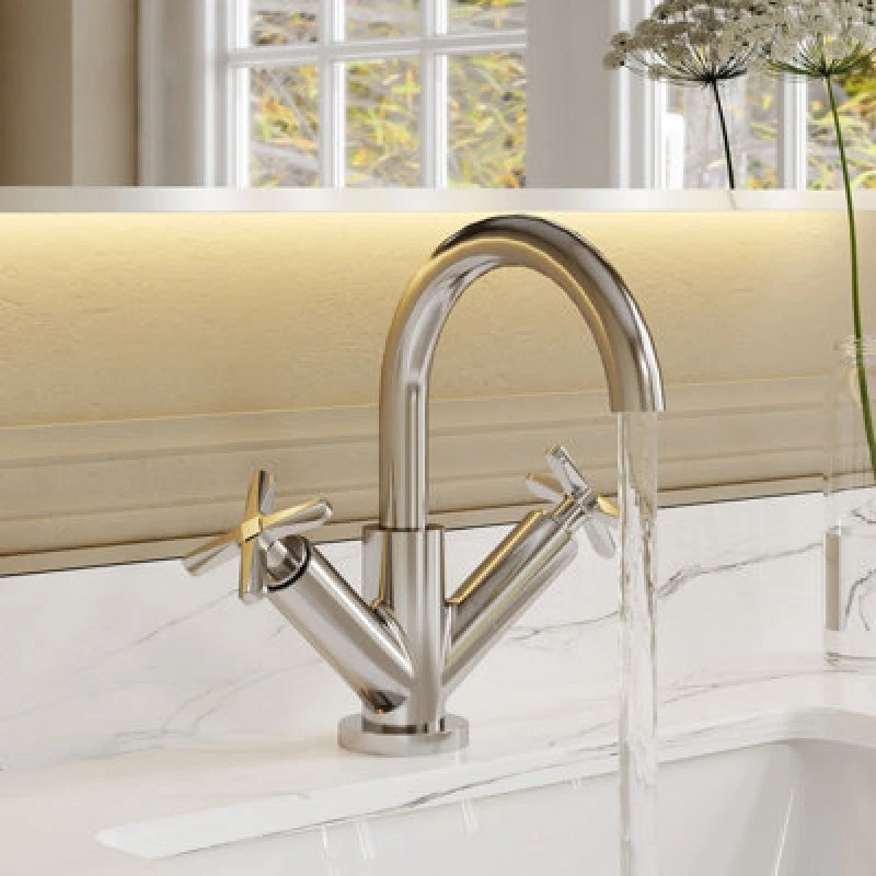 Image of Aztec Mono Basin Mixer Tap Chrome