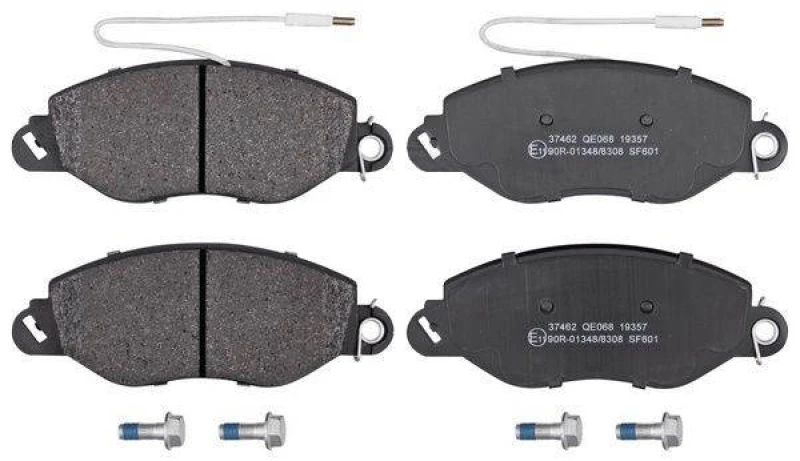 Image of A.B.S. 37462 Brake pad set with integrated wear sensor Brake Pad Set,disc brake (402)
