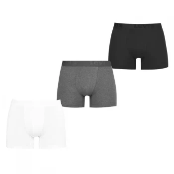 image of Levis 3 Pack Premium Boxers - Blk/Wht/Grey