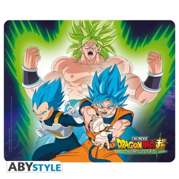 image of Dragon Ball Broly - Broly Vs Goku & Vegeta Mouse Mat