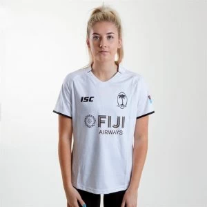 Image of ISC Fiji 2018/19 Home Replica Rugby Shirt Womens - White
