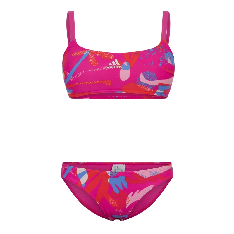 Image of adidas Flower Bikini Womens - Pink Pink 4
