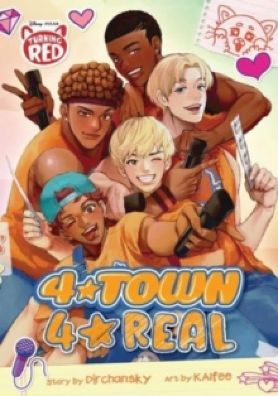 Image of Disney and Pixar's Turning Red: 4*Town 4*Real Paperback / softback