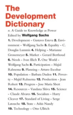 Image of The development dictionary by Wolfgang Sachs