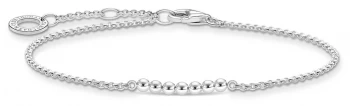 image of Thomas Sabo Silver Dots Bracelet 925 Sterling Silver 16- Jewellery