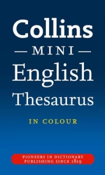 Image of Collins Mini English Thesaurus by Collins Dictionaries Book