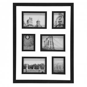 image of Linea Black Cove Frame 3 Aperture - Black