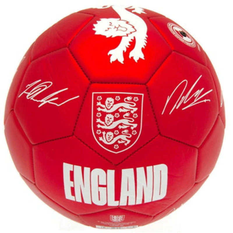 Image of England Fa Phantom Signature Football Red (5)