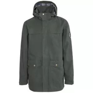 image of Trespass Mens Rowland Waterproof Jacket (XXS) (Olive)