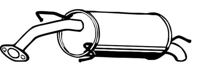 Image of VEGAZ DAS-148 Rear silencer End Silencer (3437)