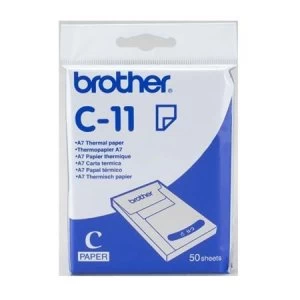 image of Brother C11 Thermal Paper A7 50 sheets