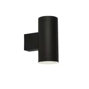 Image of Light Outdoor Up Down Light With Dusk Till Dawn Sensor, Black