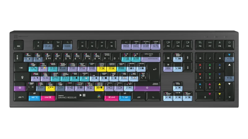 Image of Logickeyboard Logickeyboard ASTRA 2 keyboard USB QWERTY English Black LKB-RESB-A2M-UK