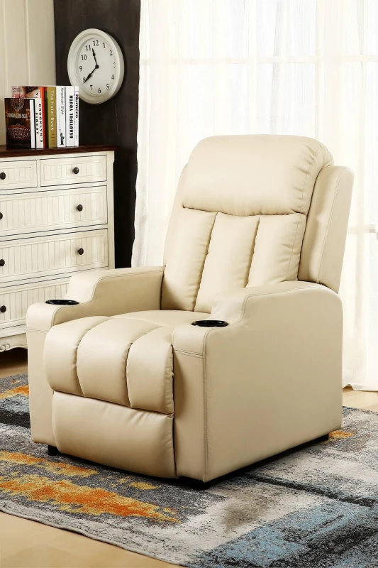 Image of Studio Recliner Chair - Cream 5.05574E+12