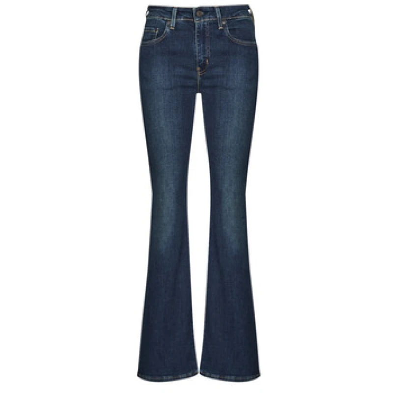 Image of Levis 726 HR FLARE womens Flare / wide jeans in Marine