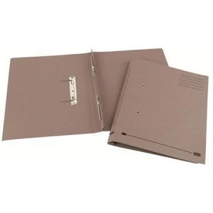 Image of Elba Strongline Foolscap Spring File Heavyweight Manilla Buff Pack 50