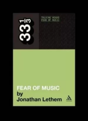 Image of Fear of music by Jonathan Lethem