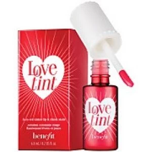 image of benefit Love Tint Fiery Red Tinted Lip & Cheek Stain 6ml