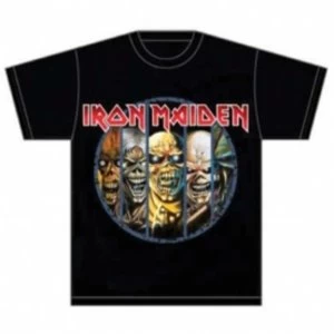 image of Iron Maiden Eddie Evolution Mens T Shirt: XXL