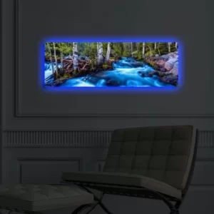 Image of 3090DACT-38 Multicolor Decorative LED Lighted Canvas Painting
