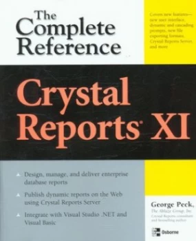 Image of Crystal Reports Xi by George Peck Book