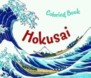 Image of coloring book hokusai