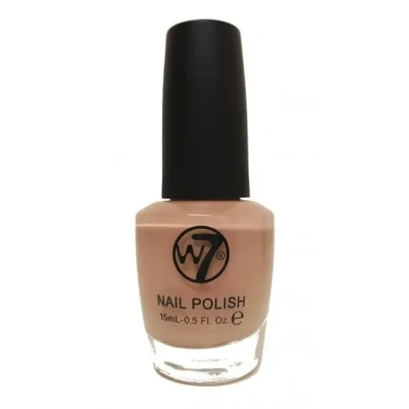 Image of W7 Brown/Nude Nail Polish Cafe Au Lait