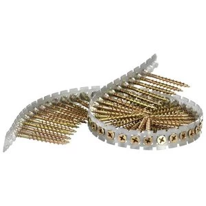 Image of Senco DuraSpin Collated Screws Flooring/Wood SQ2 4.5 x 75mm (Pack 1000)