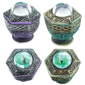 Image of Dragon Eye Hexagonal Dark Legends Trinket Box