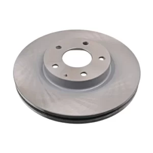 image of Brake Discs ADM543123 by Blue Print Front Axle 1 Pair