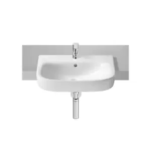 image of Roca Debba Semi Recessed Basin 520 x 400 mm 1 Tap Hole 32799S000 - 757469