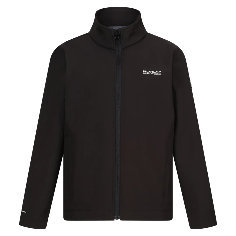Image of Children's softshell jacket Regatta Cera Noir Unisex 3/4 ans