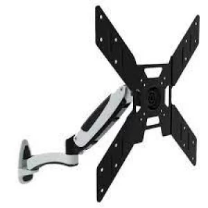 image of Tripp Lite SwivelTiltRotate Wall Mount Black Silver for 37" to 50" TVs and Monitors