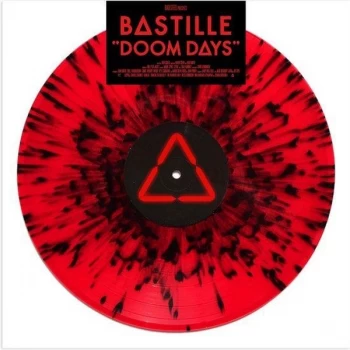 Image of Bastille - Doom Days Red & Black Splatter Vinyl