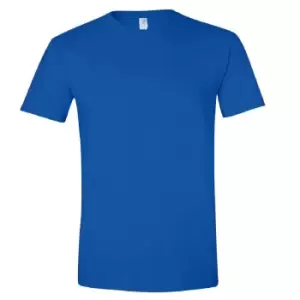 Gildan Mens Short Sleeve Soft-Style T-Shirt (L) (Royal)