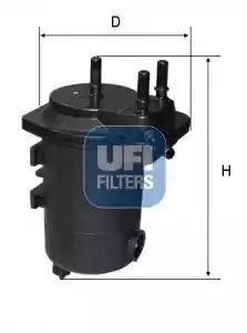 Image of UFI 24.098.00 Fuel Filter