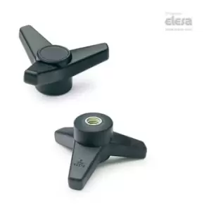 Image of Elesa - Three-arm knob-VB.639/80-SST-M10