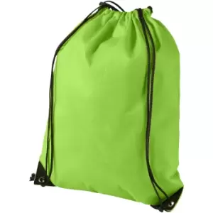 Image of Bullet Evergreen Non Woven Premium Rucksack (34 x 42cm) (Apple Green)