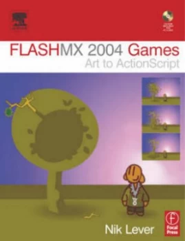 Image of Flash Mx 2004 Games by Nik Lever Book
