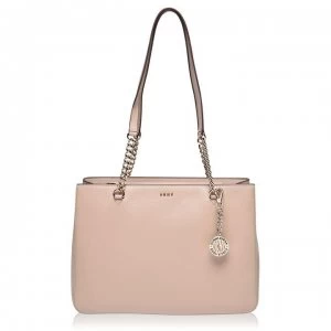 image of DKNY Sutton Chain Shopper - Sand SAN