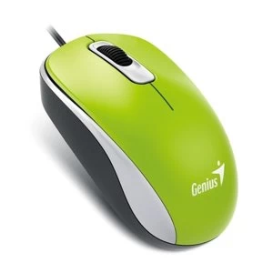 Genius DX-110 Green USB Full Size Optical Mouse